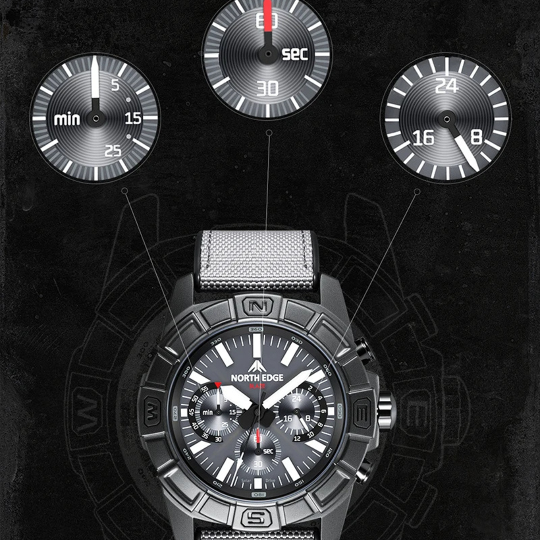 North Edge Blaze – Taktische Solaruhr