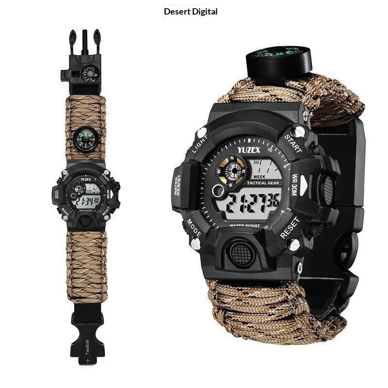 YUZEX® Militärische Outdoor-Uhr