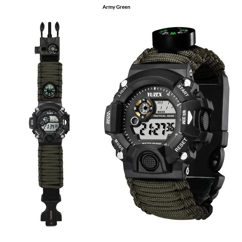 YUZEX® Militärische Outdoor-Uhr