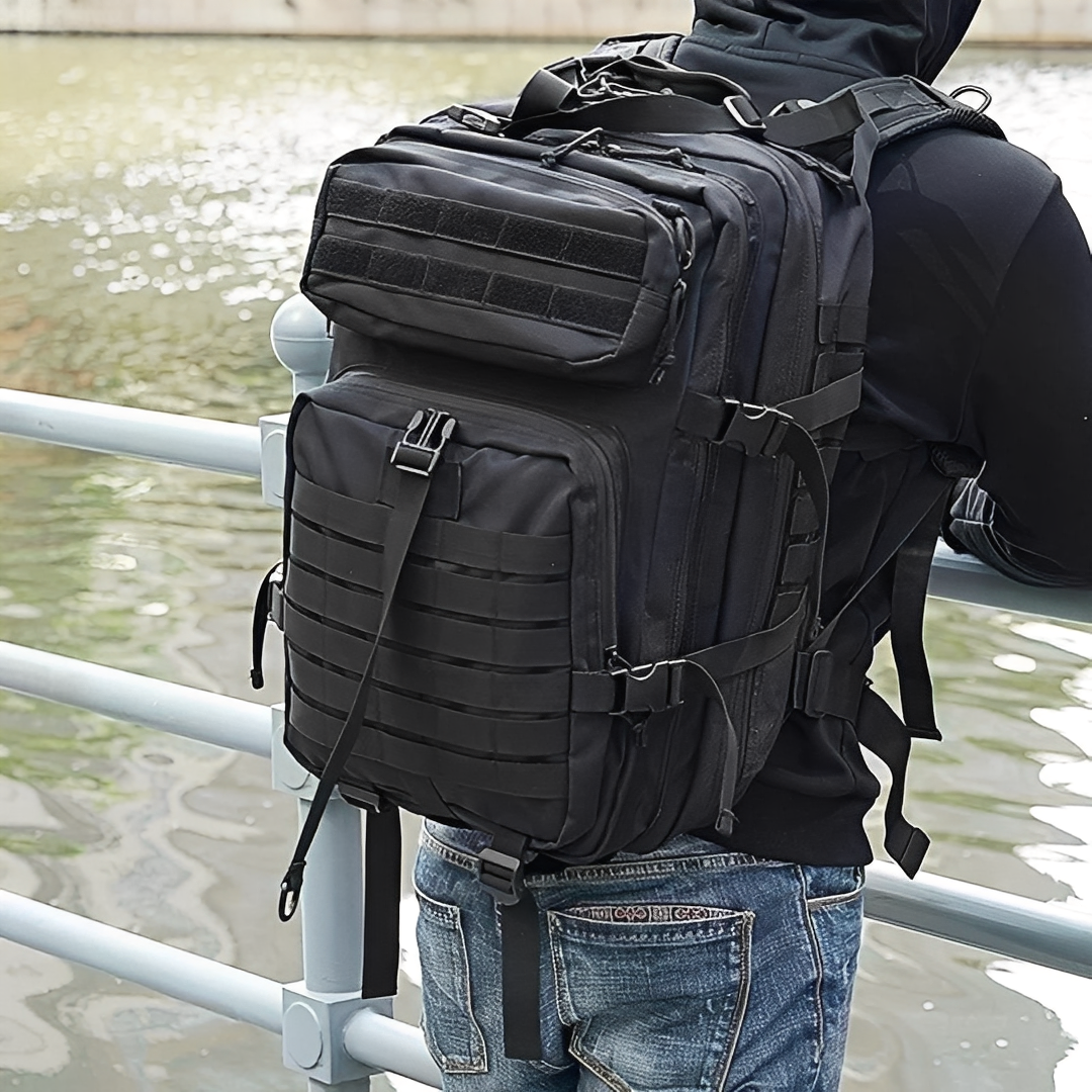 Taktischer Outdoor-Rucksack 50 Liter® – Schwarz